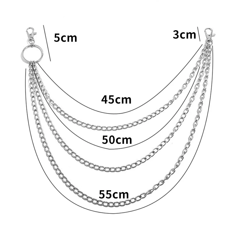 Corrente de Cinto de Metal Hip - Body Jewelry Retainers avaliação e preço