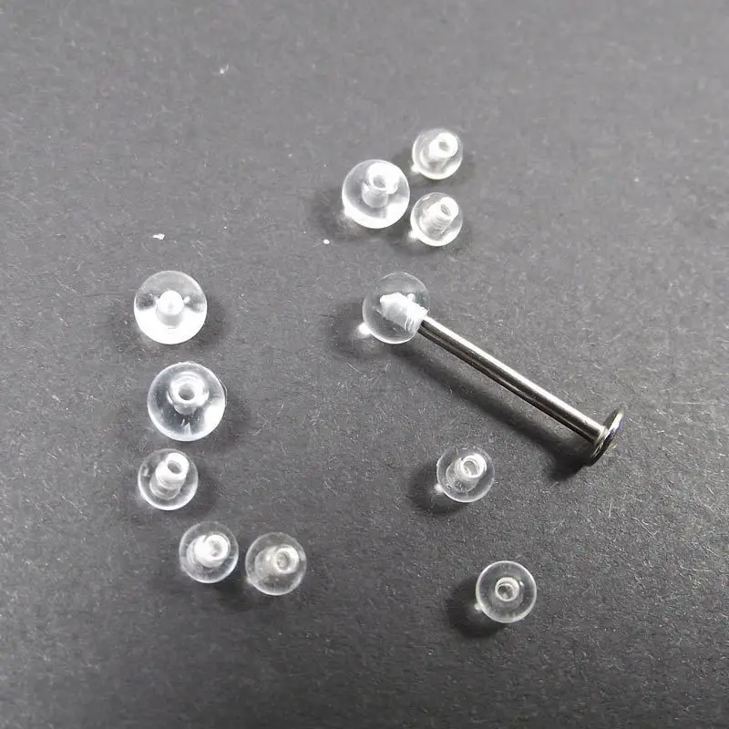 100 pçs transparente substitui - Body Jewelry Replacement Ball avaliação e preço
