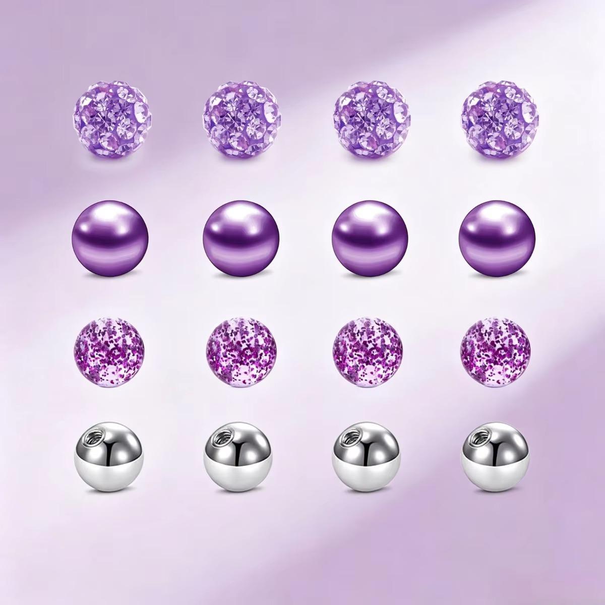 16 peças de Bolas de Substitui - Body Jewelry Replacement Ball avaliação e preço
