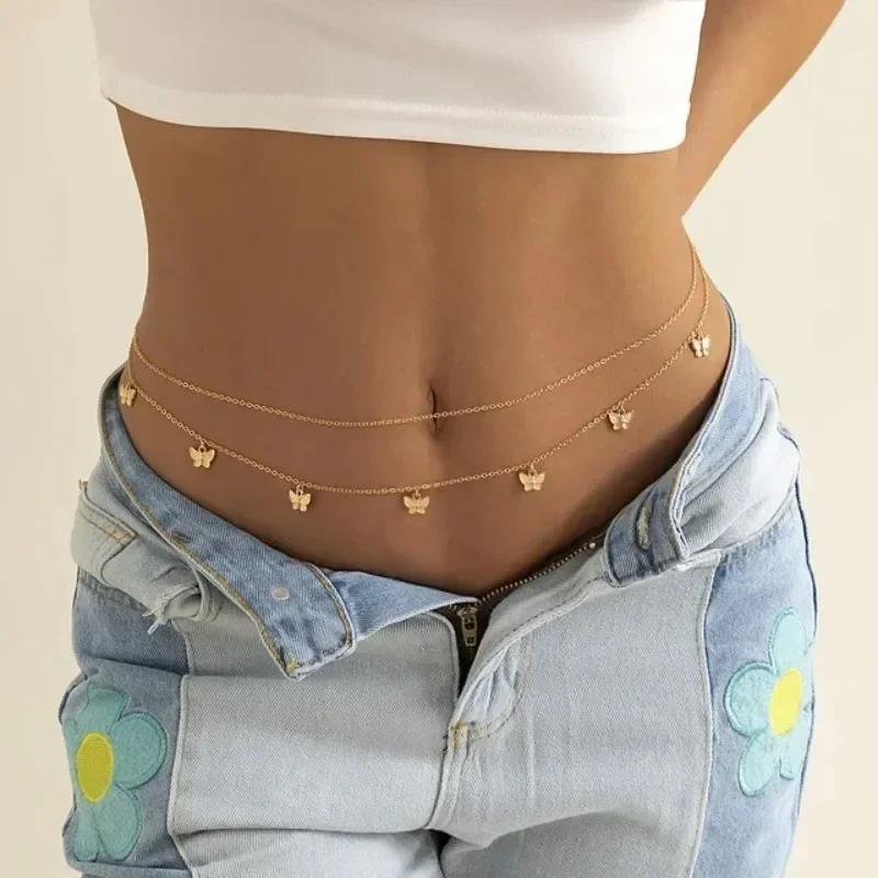 Novo charme sexy dupla camada  - Body Jewelry For You avaliação e preço