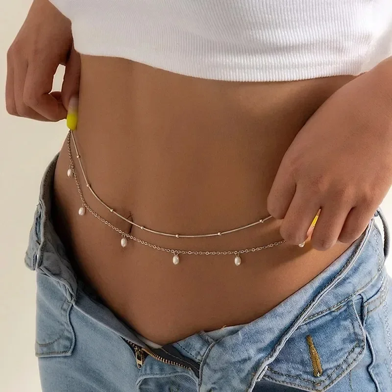 Novo charme sexy dupla camada  - Body Jewelry For You avaliação e preço