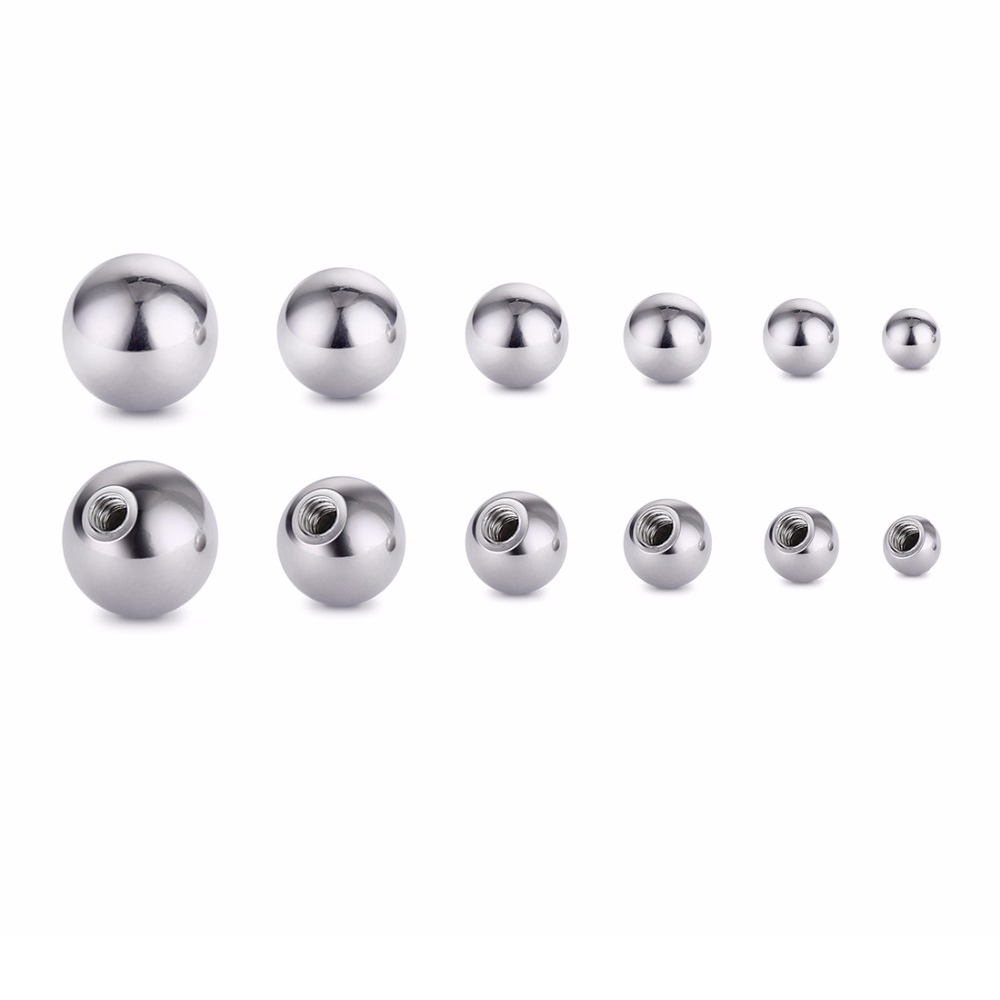 20 peças de substituição de aç - Body Jewelry Replacement Ball avaliação e preço